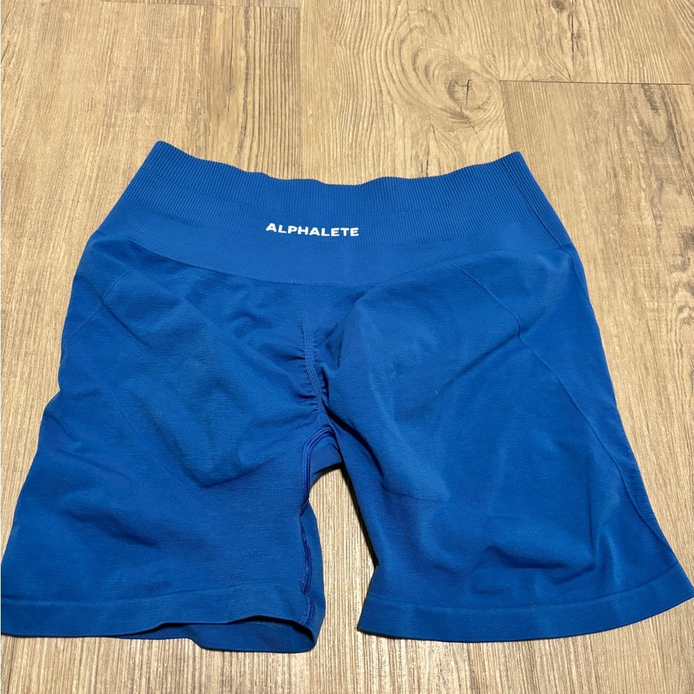 Alphalete Women's Vibrant Blue Shorts